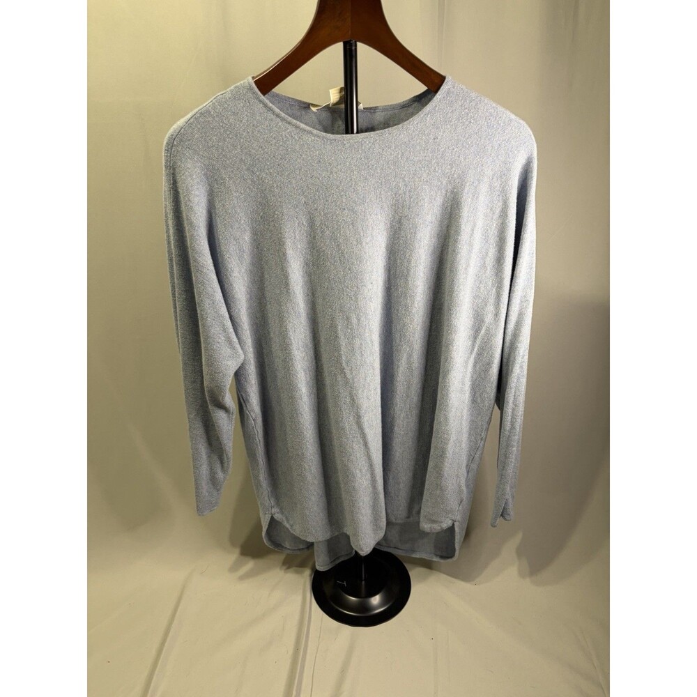WOMEN MICHAEL KORS LONG SLEEVE SWEATER Blueish/Gray Size L